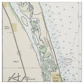 Tissu Côte Est Floride ⚓ Carte Nautique Authentic (Échantillon)