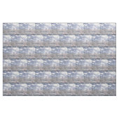 Tissu Coton de marbre noir et bleu (Fat Quarter)