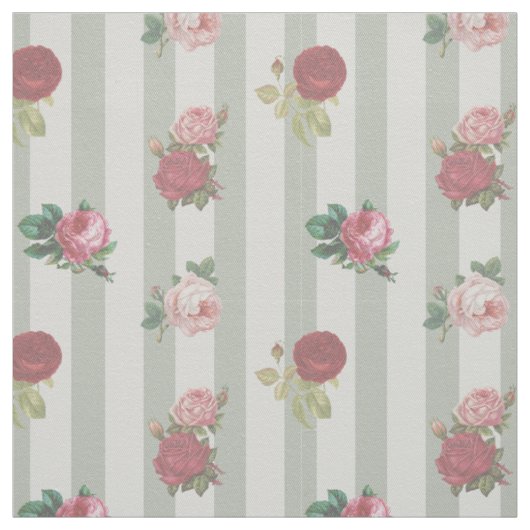 Tissu Coton Décoration Maison Chic Floral (Échantillon)