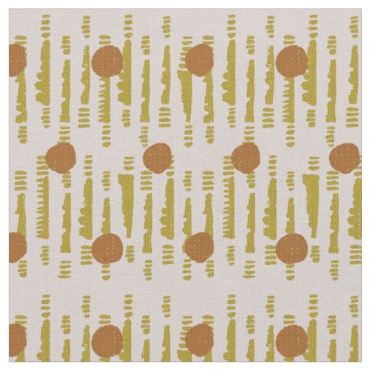Tissu Coton mudcloth abstrait moderne Soala géométrique (Fermer)