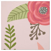 Tissu Cottage Chic motif floral (Échantillon)