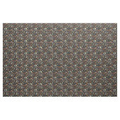 Tissu Cottagecore foncé Moths Nature (Yard)