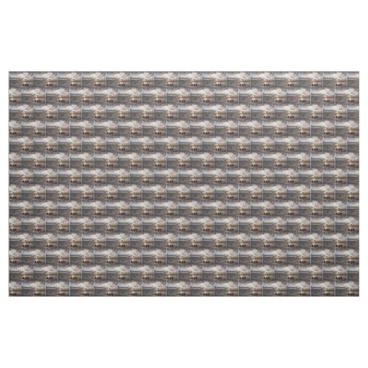 Tissu Coucher de soleil sur la plage (Yard)