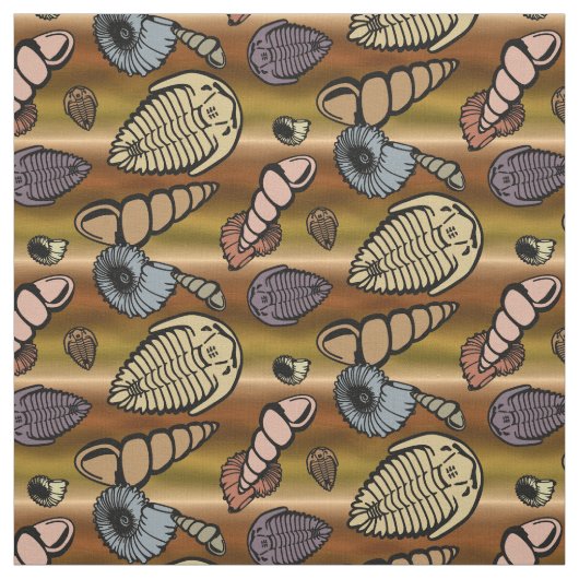 Tissu Couches Fossiles - Moutées (Échantillon)