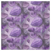 Tissu Couches Fossiles - Texture de pierre - (violet) (Échantillon)