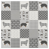 Tissu Couillette Aussie à patchwork (Fermer)