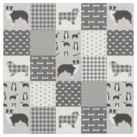 Tissu Couillette Aussie à patchwork (Fermer)