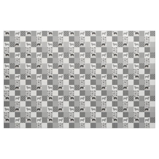 Tissu Couillette Aussie à patchwork (Fat Quarter)