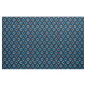 Tissu Couleur bleu foncé design kat marocain (Yard)