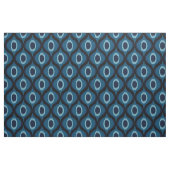Tissu Couleur bleu foncé design kat marocain (Fat Quarter)