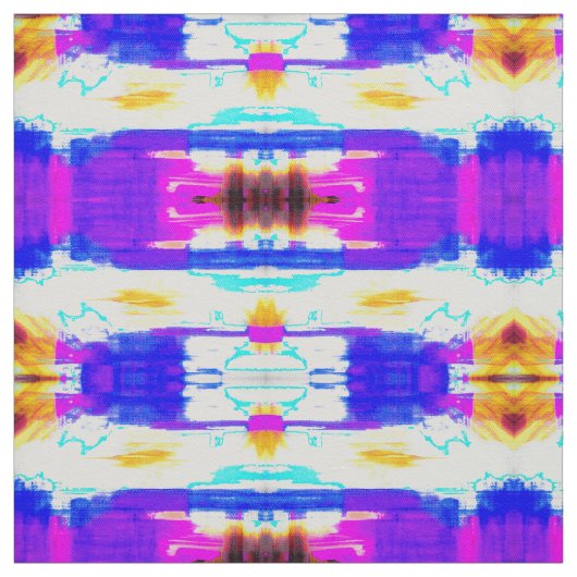 Tissu couleur été Abstrait (Échantillon)