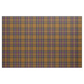 Tissu Couleur multi d'or, bleu, plaid jaune pourpre de (Fat Quarter)
