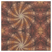 Tissu Couleurs chaudes, Trippy Moderne Motif d'art fract (Fermer)