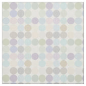 Tissu couleurs pastel grands points (Échantillon)