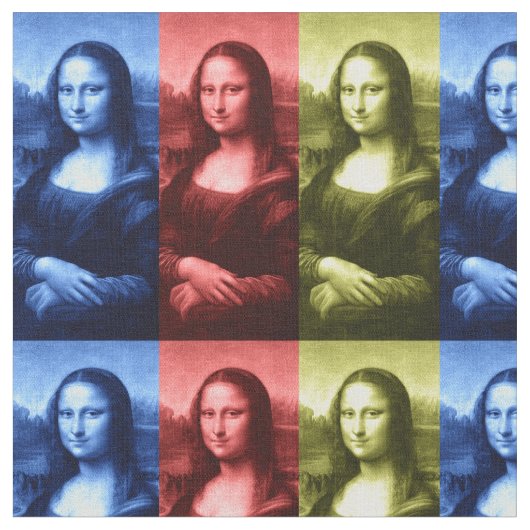 Tissu Couleurs primaires de Mona Lisa (Fermer)