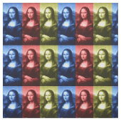 Tissu Couleurs primaires de Mona Lisa (Échantillon)