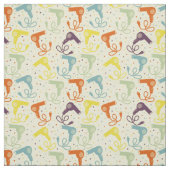 Tissu Couleurs Rétro Sèche-Cheveux Sécheurs De Souffle M (Échantillon)