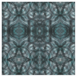 Tissu Couloirs Art Abstrait Aquarelle Verte