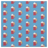 Tissu Coupe de Joyeux Noël (Échantillon)