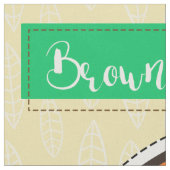 Tissu Couper et coudre le champignon Brown - Projet do-i (Fermer)