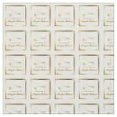 Tissu Couper et couper | Ciseaux blancs et or fabriqués  (Échantillon)