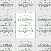 Tissu Couper Et Couper | Sage Green Botanique Nom artisa (Carreau)