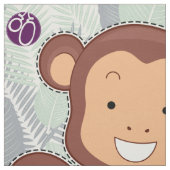 Tissu Couper et mâcher : Singe de la Jungle (Échantillon)