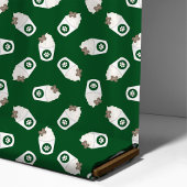 Tissu Coupes de pompes sur vert