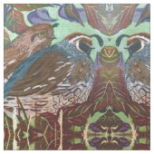 Tissu Couple de caille d'automne (Détail)