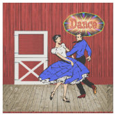 Tissu Couples 9" de danse d'oscillation de danse de (Échantillon)