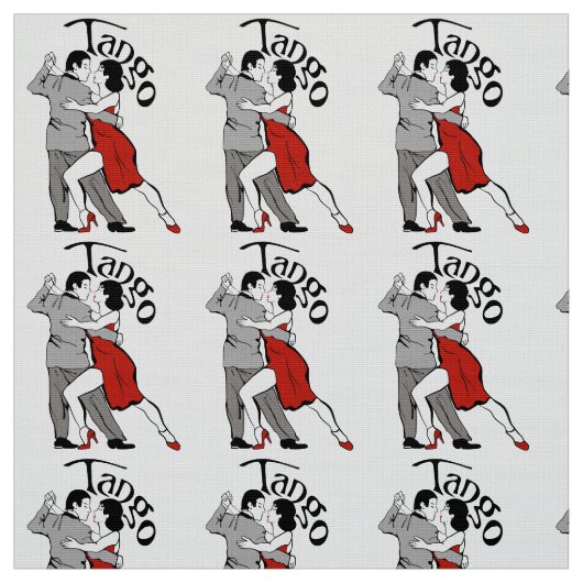 Tissu Couples de tango (Échantillon)