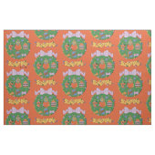 Tissu Couronne graphique de snack de vacances de Scooby- (Fat Quarter)