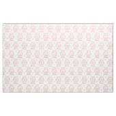 Tissu Couronne princesse gravée vintage avec Ange (Yard)