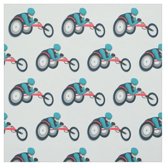 Tissu Course en fauteuil roulant (Échantillon)