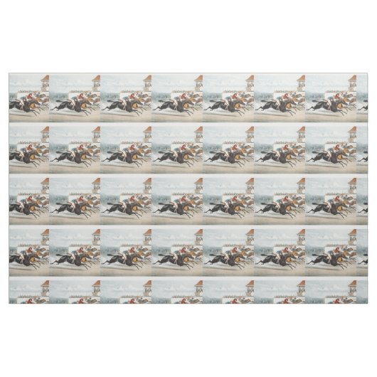 Tissu Course SUPÉRIEURE à la victoire (Fat Quarter)