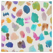 Tissu Courses de brosse de FLOCONS de COULEUR (Fermer)