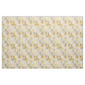 Tissu Courtepièce de patchwork jaune pastel vintage (Fat Quarter)