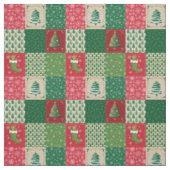 Tissu Courtepoint de Noël facile en patchwork (Échantillon)