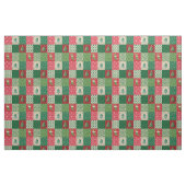 Tissu Courtepoint de Noël facile en patchwork (Fat Quarter)