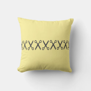 Tissu Coussin / Oreiller Motif Ciseaux Élégants