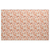 Tissu Couverture chaude en patchwork de terre cuite auto (Fat Quarter)