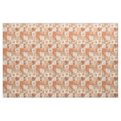 Tissu Couverture chaude en patchwork de terre cuite auto (Fat Quarter)