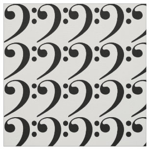 Tissu couverture de clef basse