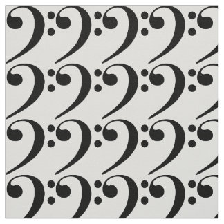 Tissu couverture de clef basse