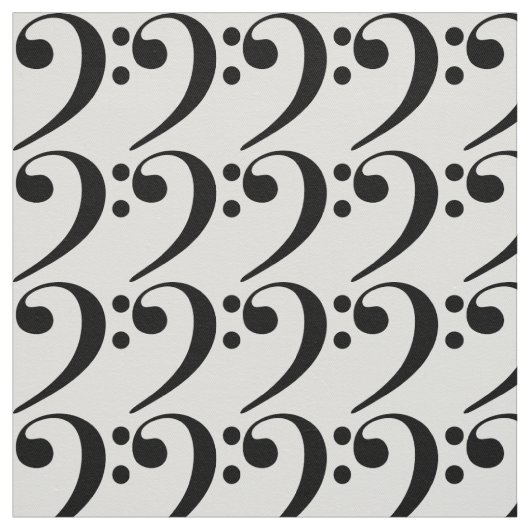 Tissu couverture de clef basse (Échantillon)