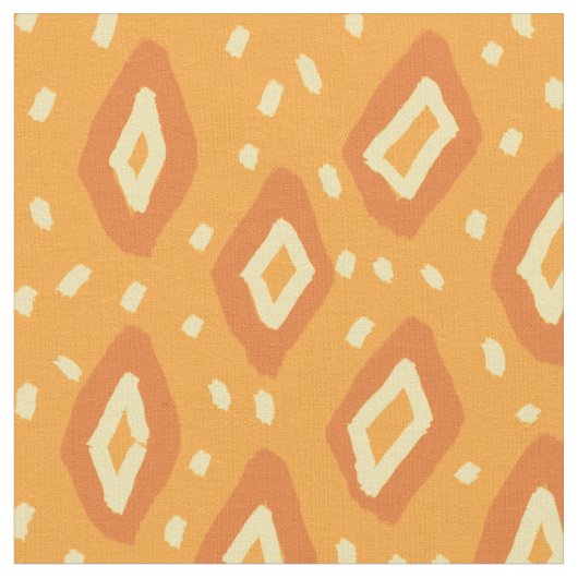 Tissu Couverture jetée jaune et orange (Fermer)