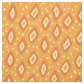 Tissu Couverture jetée jaune et orange (Échantillon)