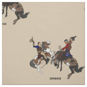 Tissu Cowboys de Dustbowl (Échantillon)
