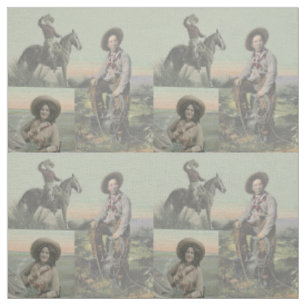 Tissu Cowboys occidentaux vintages et ouest 4,5" de