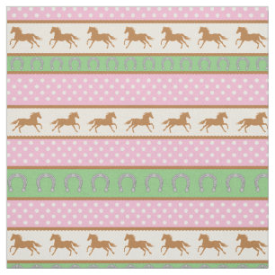 Tissu Cowgirl Cute Baby Nursery Country Kids Horse